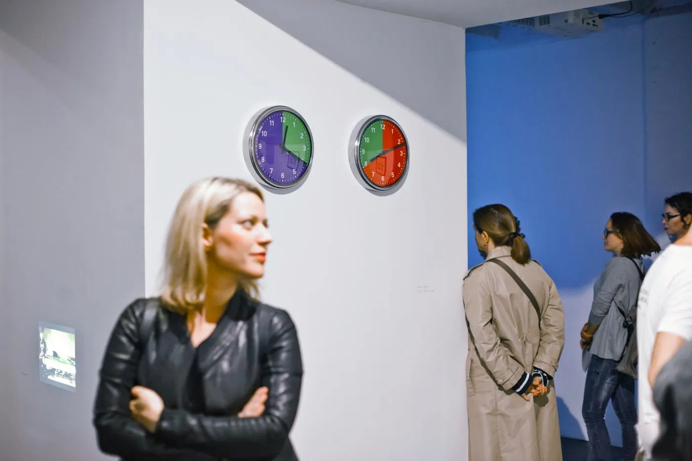 Exhibition view: A Taste for Work, ŠKUC Gallery, Ljubljana