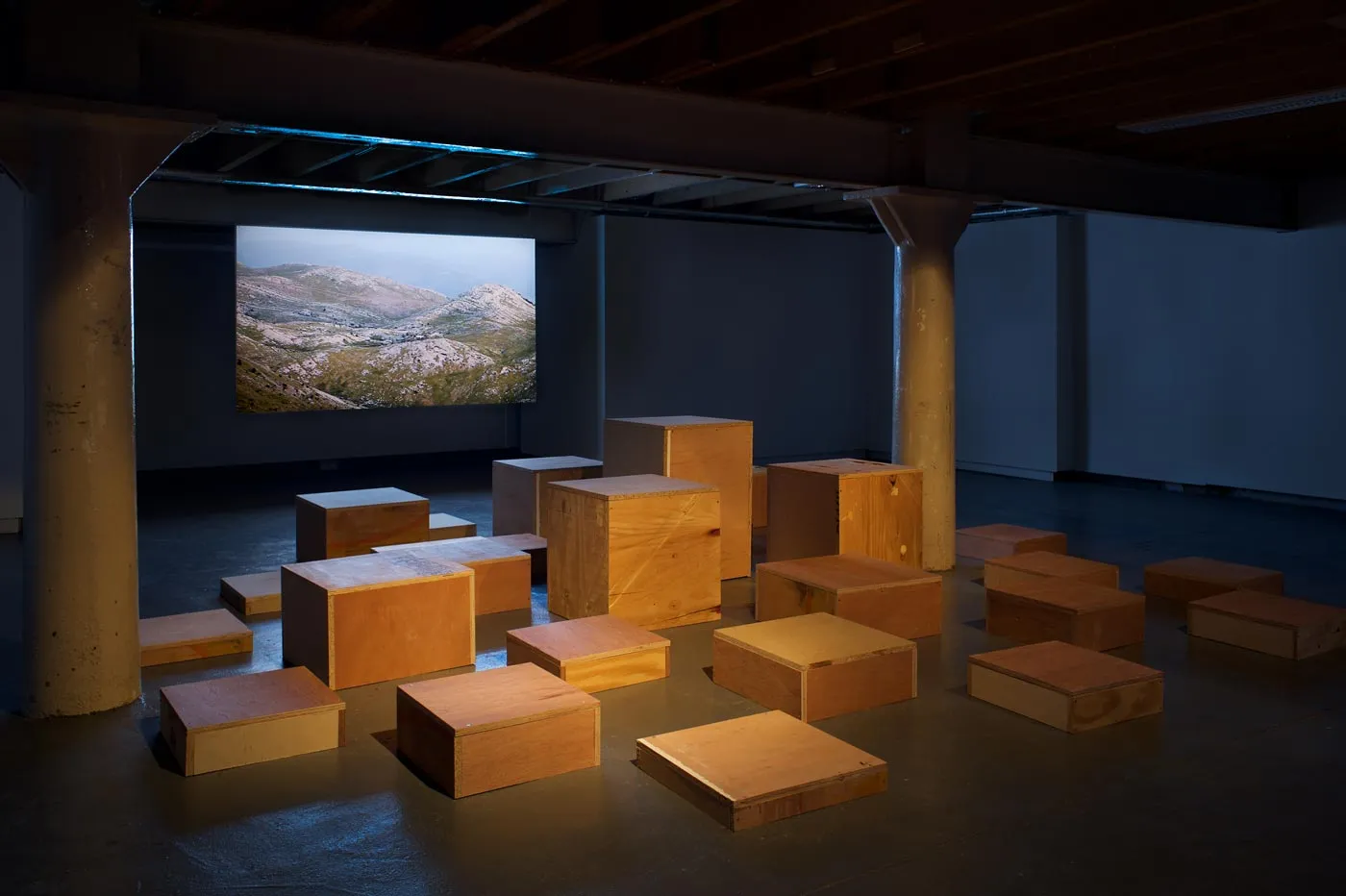 Exhibition view: People Love Monuments, Transmission Gallery, Glasgow