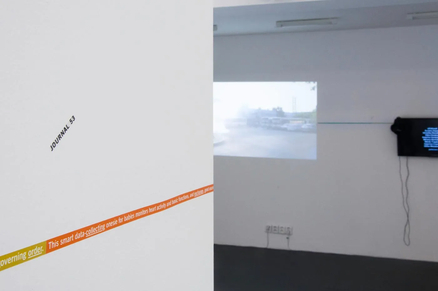 The And of Art IN at FOR new, Exhibition view: Collection Collective: Template for a Future Model of Representation, tranzit.sk