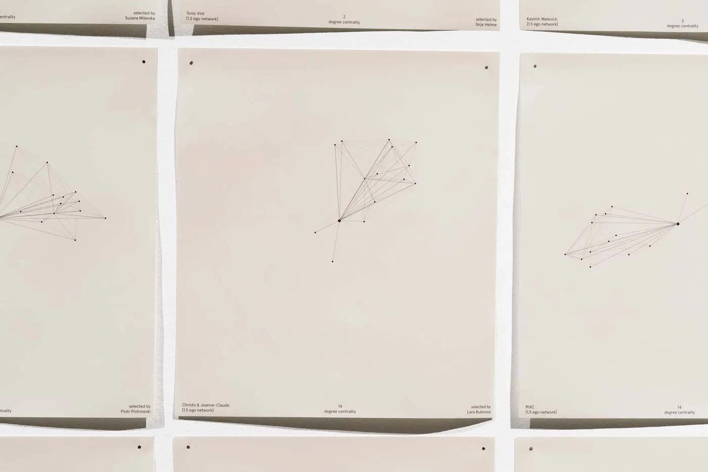 Invisible Matter Project, Exhibition view: Invisible Matter, TObacco 001, Ljubljana