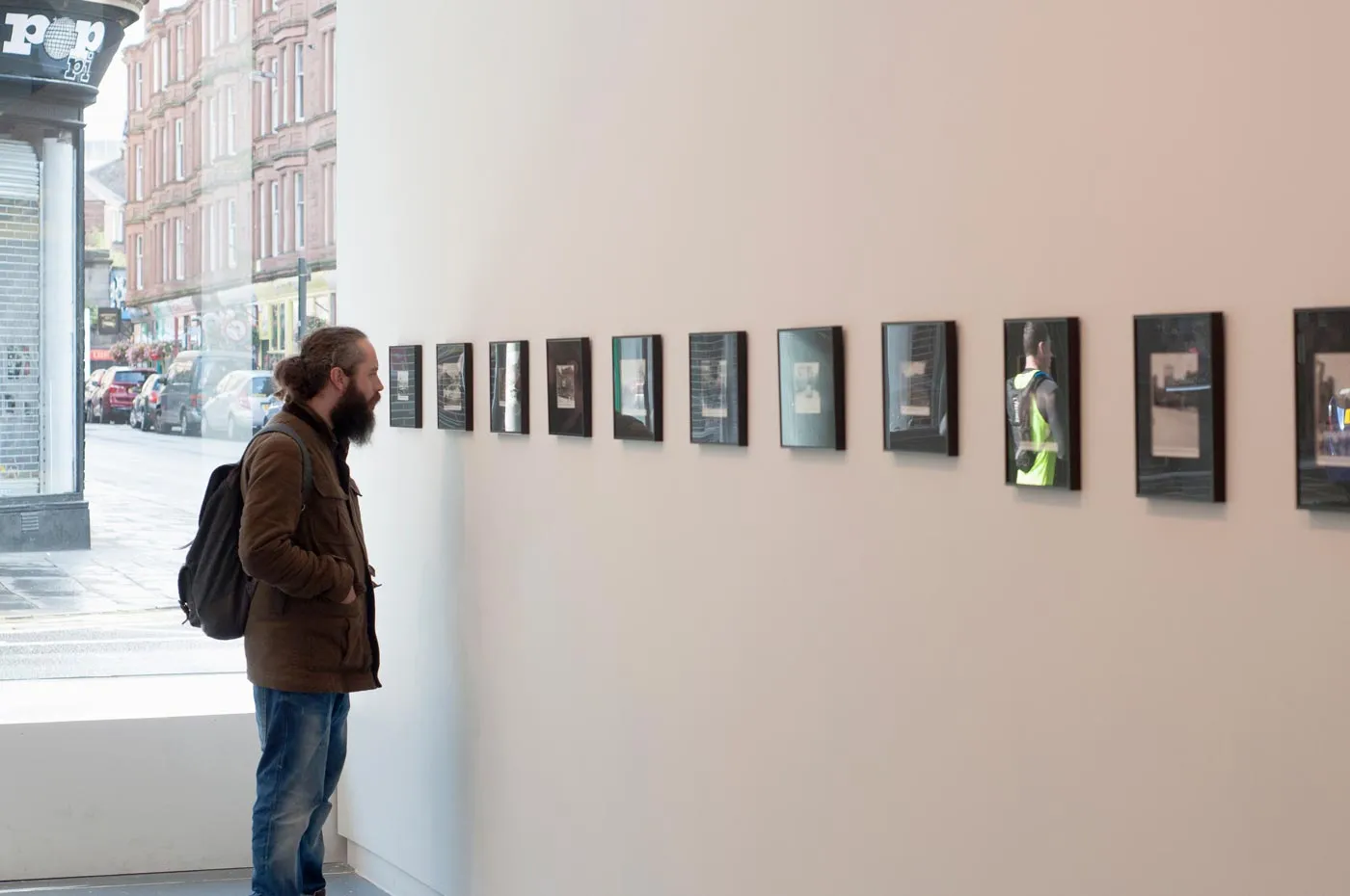 Exhibition view: People Love Monuments, Transmission Gallery, Glasgow