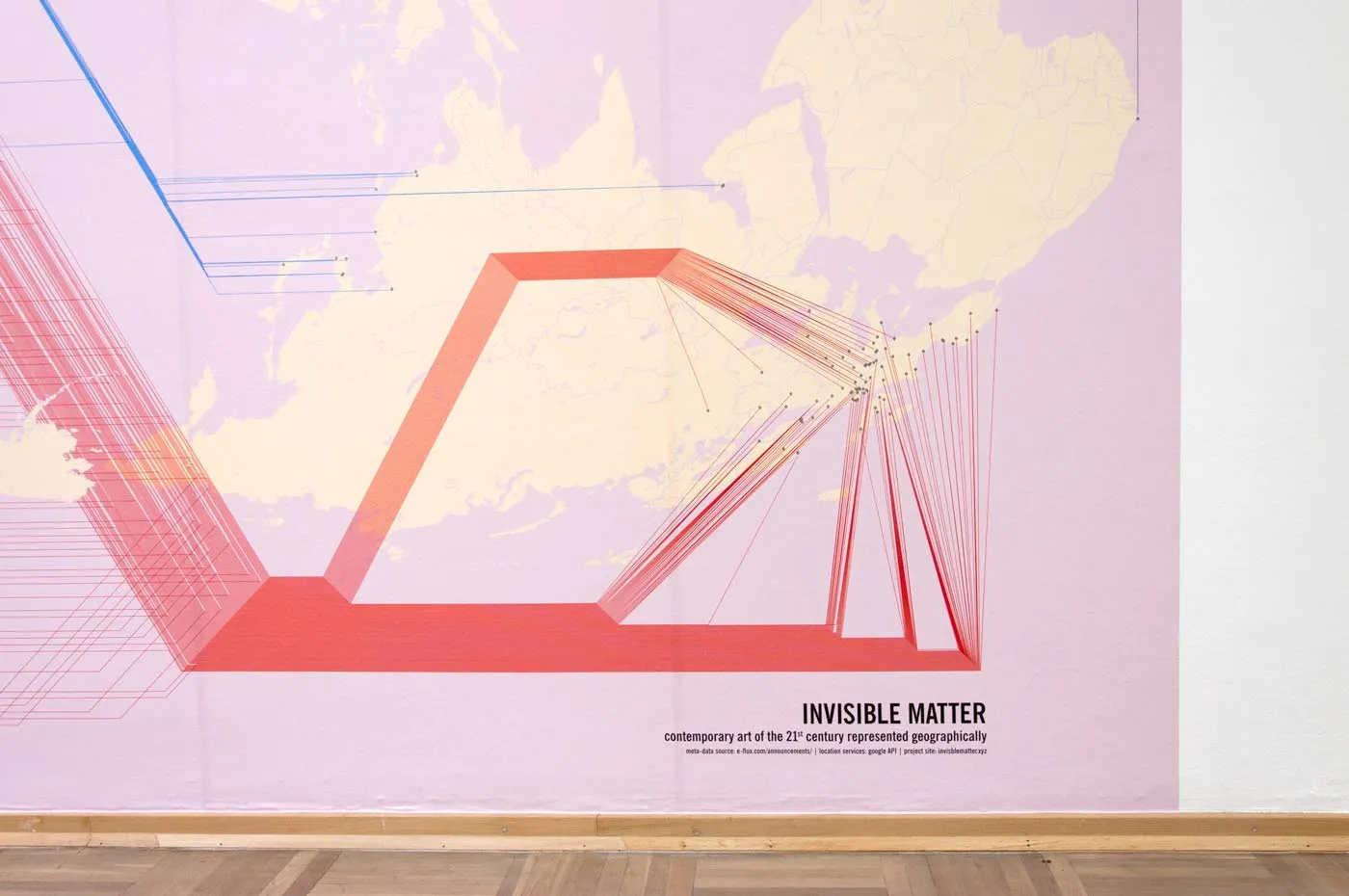 Invisible Matter Project, Exhibition view: The Trouble With Value, Bunkier, Krakow