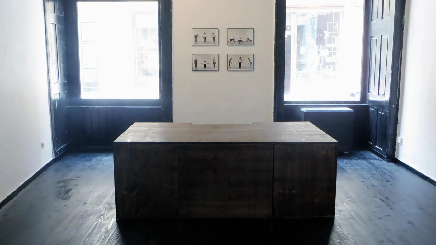 Exhibition view: A Taste for Work, ŠKUC Gallery, Ljubljana