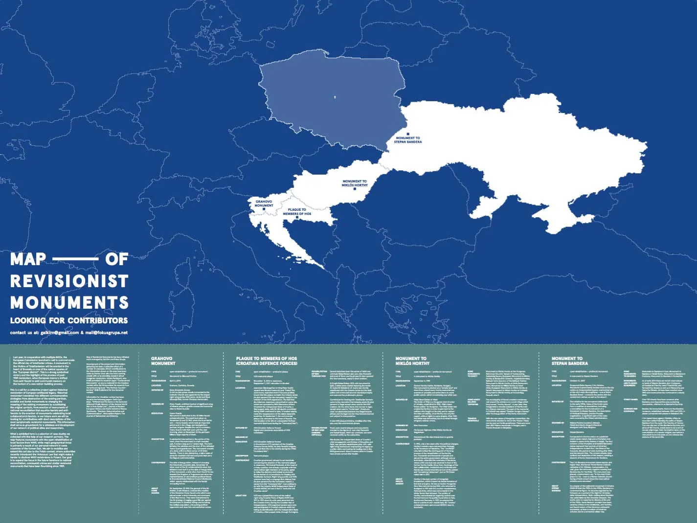 Map of Revisionist Monuments