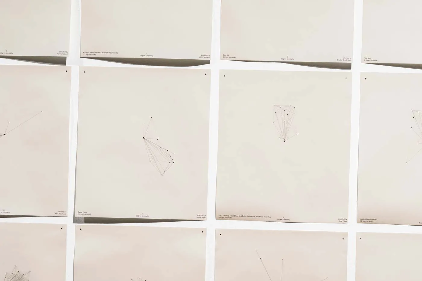 Invisible Matter Project, Exhibition view: Invisible Matter, TObacco 001, Ljubljana